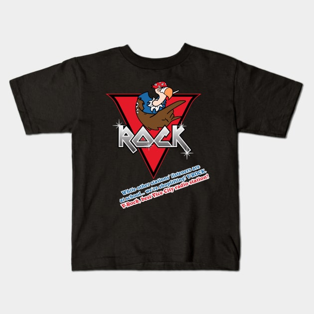 V-Rock Radio Kids T-Shirt by MBK